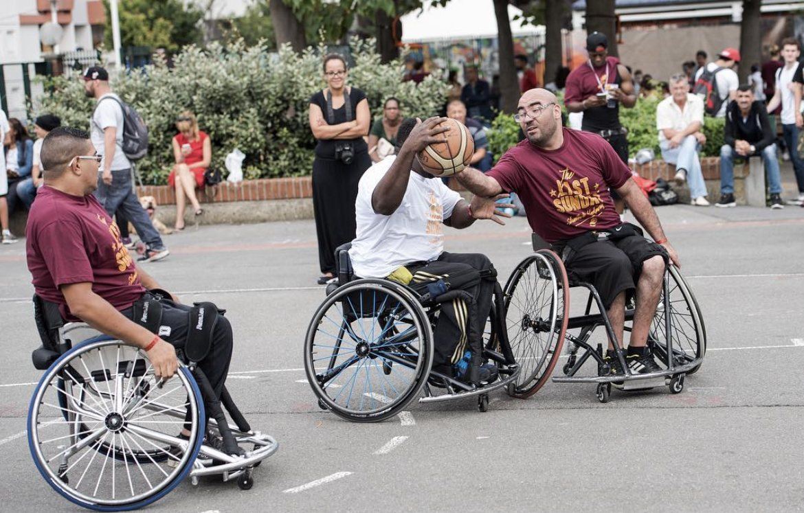 Handibasket sur le terrain
